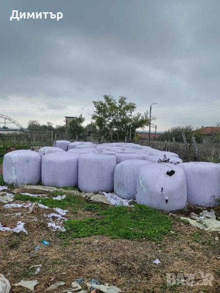 Бали слама и люцерна , снимка 1