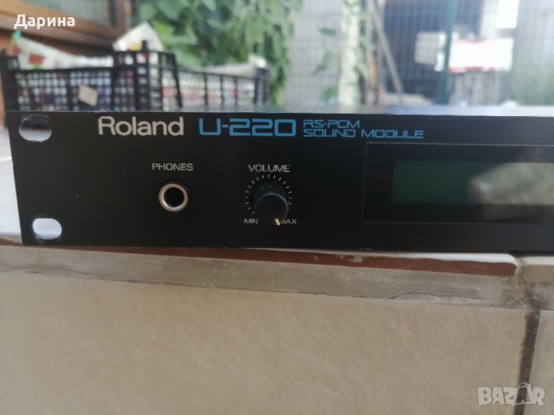 ROLAND - U220 PCM Sound Module + SN-U110-08 и SN-U110-09 Sound Cards, снимка 1