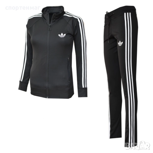 Дамски екип Adidas – Sportenmag 4556-1 -черен , снимка 1