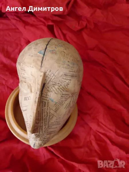 Страхотна глава папиемаше , снимка 1