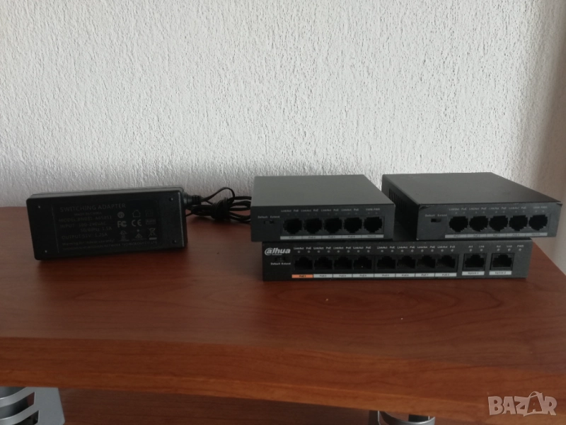 Dahua POE switch 3 броя, снимка 1