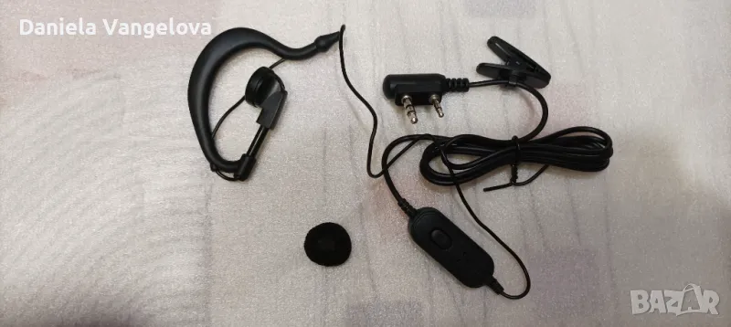 Слушалки с микрофон за радиостанции Baofeng, снимка 1