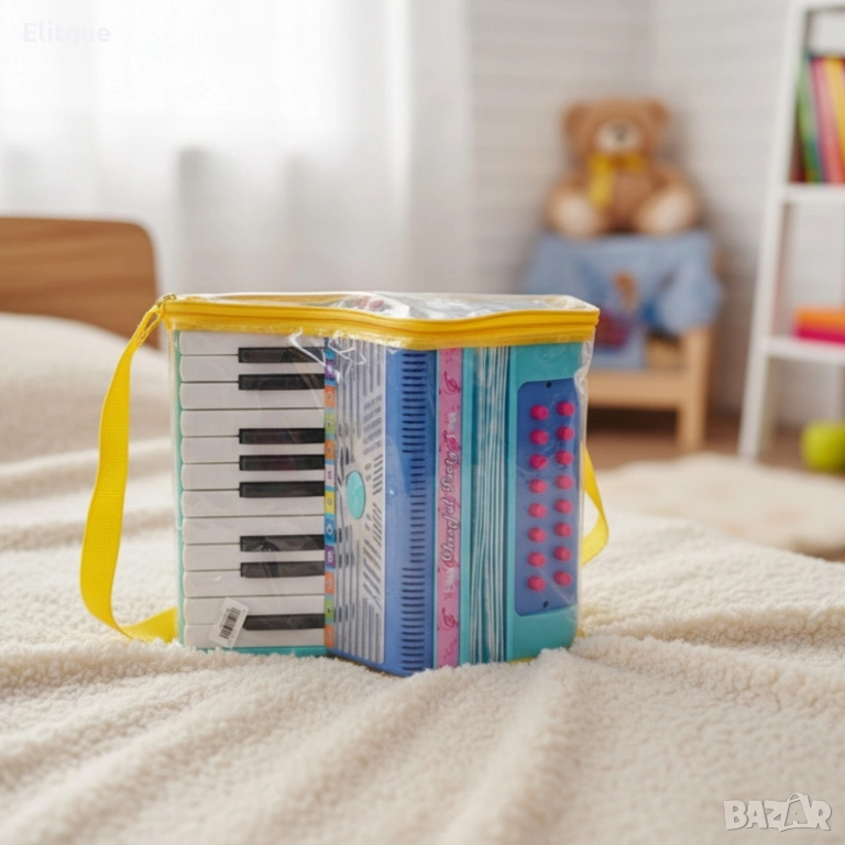 Детски акордеон с реалистично звучене Cheerful Song, снимка 1