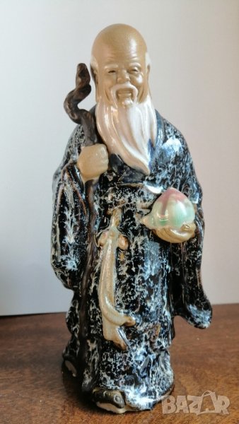 Vintage 1919 фигура на Бога на дълголетието, снимка 1