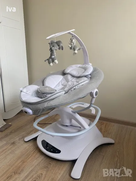 Електрическа бебешка люлка La Scala розова, снимка 1