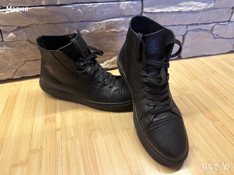 Мъжки кецове / боти Shano естествена кожа, снимка 1