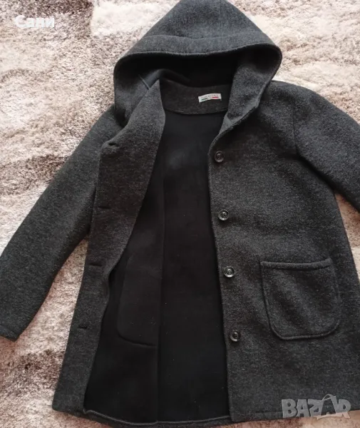Дамско сиво палто , снимка 1