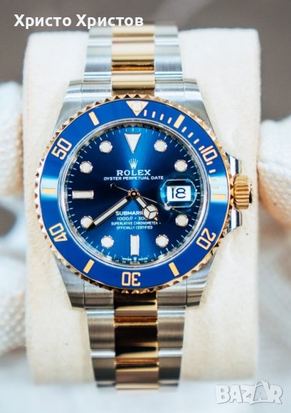 Мъжки луксозен часовник Rolex Submariner 41mm  Bluesy ‘126613LB’  , снимка 1