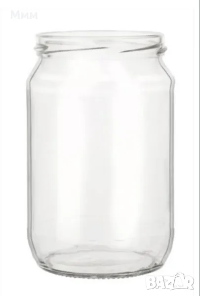Стъклени буркани на винт 0,720мл., снимка 1