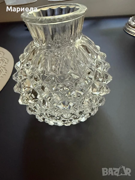 Ваза от оловен кристал,цена 15 лв., снимка 1