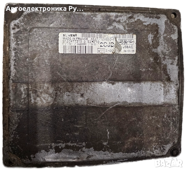 компютър FORD FIESTA SIEMENS ,S120977315 D, S120977315D, FoMoCo ,6S61-12A650-FD, снимка 1
