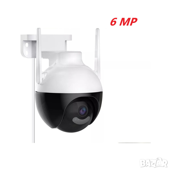  ICSEE SMART SPHERE 4LED WI-FI охранителна камера COBRA 360 PTZ, снимка 1