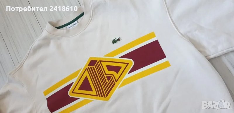 Lacoste Loose Fit Cotton Mens Size 7 - 2XL НОВО! ОРИГИНАЛ! Мъжка Блуза!, снимка 1