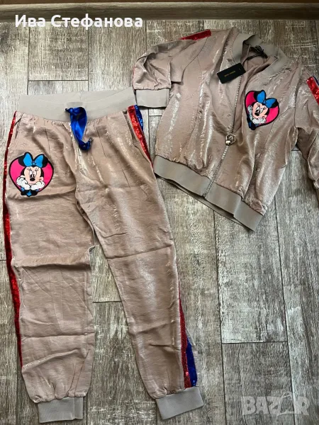  Wow Спортен сет нов комплект от две части спорно елегантен Мики Маус Mickey Mouse , снимка 1