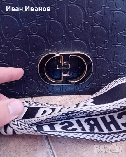 Оригинална чанта Christian Dior 30 Montaigne, снимка 1