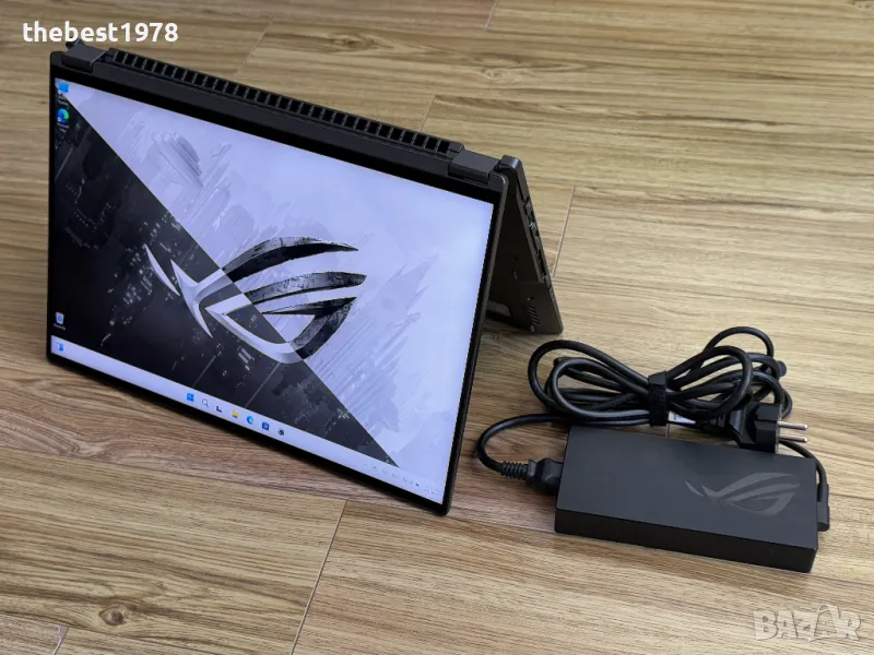 ROG Flow X16 2in1`Ryzen 6800H/32GB DDR5/1TB NVMe/RTX 3060/165Hz Mini Led WQXGA, снимка 1