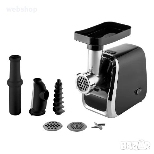 Електрическа месомелачка Rosberg 1300W с приставка за домати, снимка 1