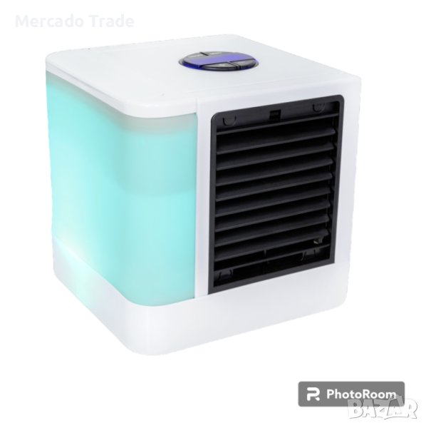 Мини охладител за въздух Mercado Trade, USB, 5W, Бял, снимка 1