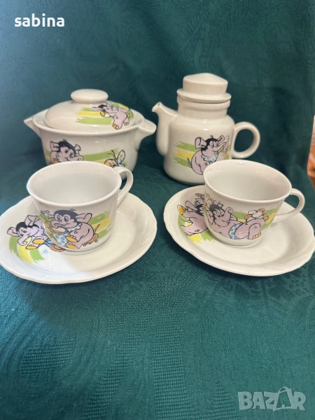 Детски български порцеланов сервиз на Диамант, Разград, снимка 1