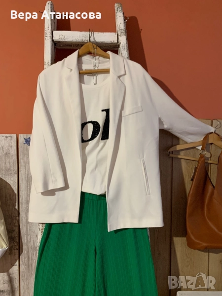 ❤️‍🔥 ASOS🍒 бял блейзър❤️ м/л👜, снимка 1