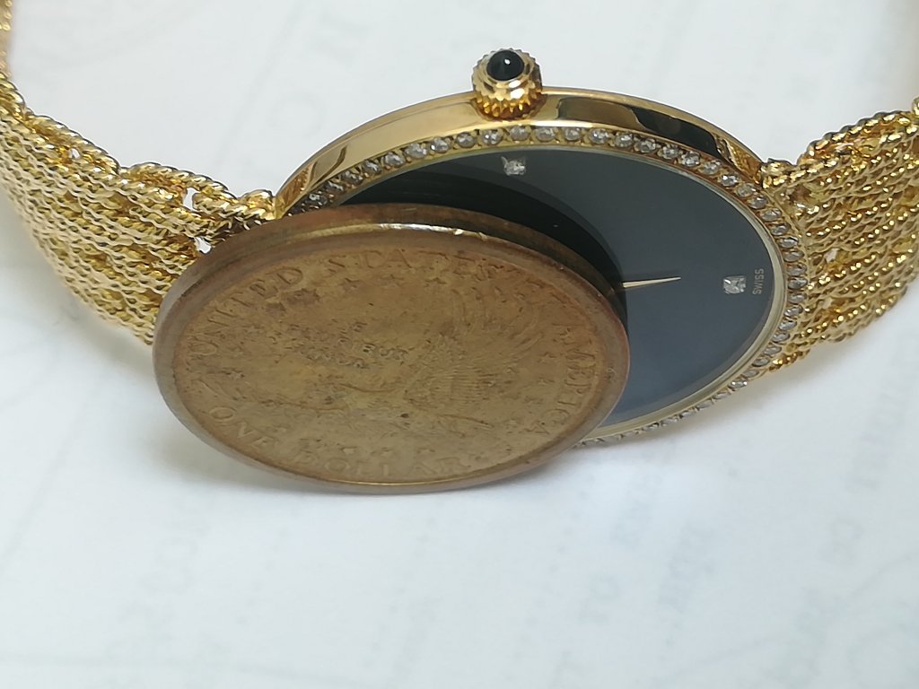 EBEL нов - злато 18к+диаманти - ултратънък швейцарски поръчков часовник в  Луксозни в гр. Карлово - ID33121976 — Bazar.bg