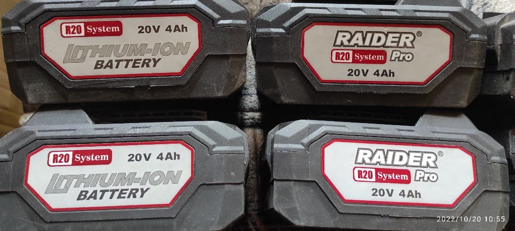 Батерии Raider-20 v.pro съвместими с Parkside 20 v. в Винтоверти в гр.  Пазарджик - ID38242818 — Bazar.bg