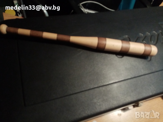 Бухалка от 90 те години, масивен бук, 52 см. , снимка 2 - Оборудване и аксесоари за оръжия - 36408273