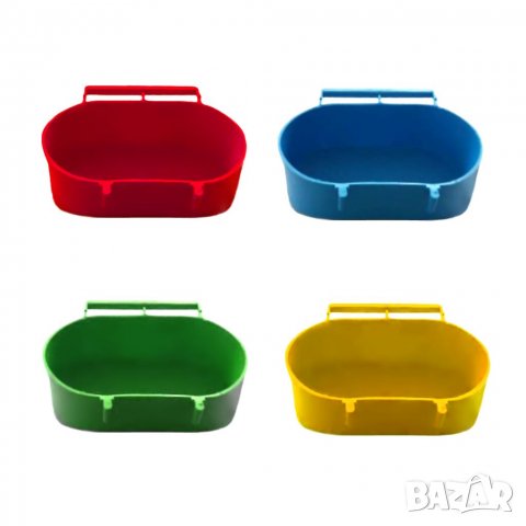 Вътрешни хранилки за папагали, канарчета и др. птици. Хранилка за папагал. Оборудване за клетка , снимка 3 - За птици - 34205788