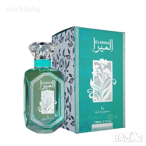 Арабски парфюм ELMIRA  от Ard Al Zaafaran 100ml  Босилек, грейпфрут,Нероли, кедрово дърво, ветивер