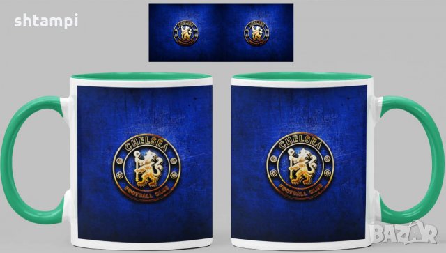 Чаша Челси Chelsea Керамична, снимка 5 - Фен артикули - 34784116