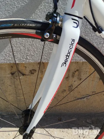 Отличен шосеен велосипед Cube Peloton / Shimano 105 / Fulcrum / Карбонова вилка/ Рамка 56 см., снимка 13 - Велосипеди - 56125634