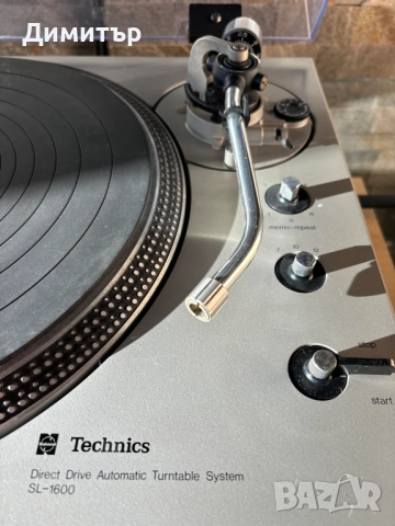 грамофон Technics SL-1600 Direct Drive Fully Automatic, снимка 4 - Грамофони - 52526407