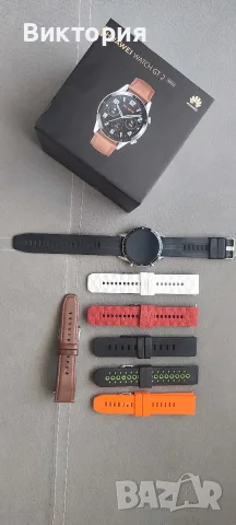 Huawei Watch GT 2 46mm – смарт часовник + 7 каишки, снимка 11 - Смарт часовници - 56307591