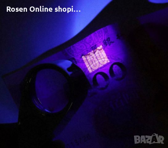 Бижутерска сгъваема лупа с осветление 40х, 25 мм., снимка 5 - Нумизматика и бонистика - 41975088