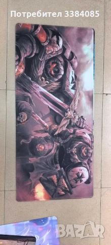 Геймърски пад за мишка Warhammer 40К Space Marines, снимка 6 - Клавиатури и мишки - 53808699