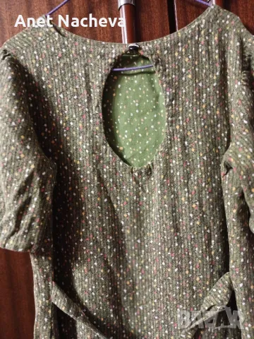 Рокля лятна пъстро резедава , снимка 4 - Рокли - 48817660