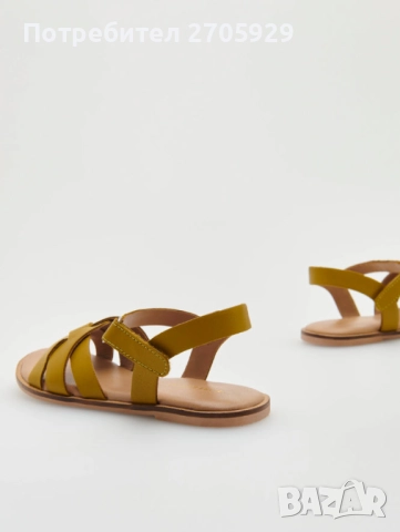 Нови Reserved сандали от естествена кожа, номер 37/38, снимка 4 - Сандали - 51461241