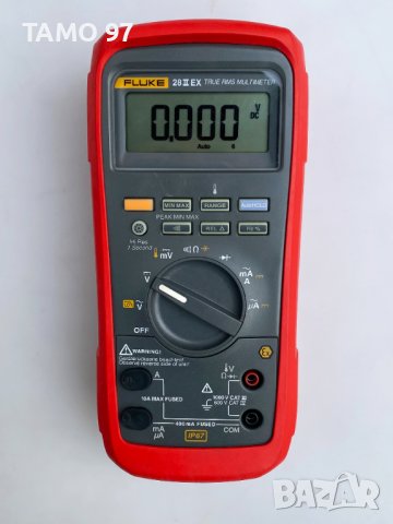 FLUKE 28 II EX True RMS - Цифров водоустойчив мултицет, снимка 5 - Други инструменти - 39533279