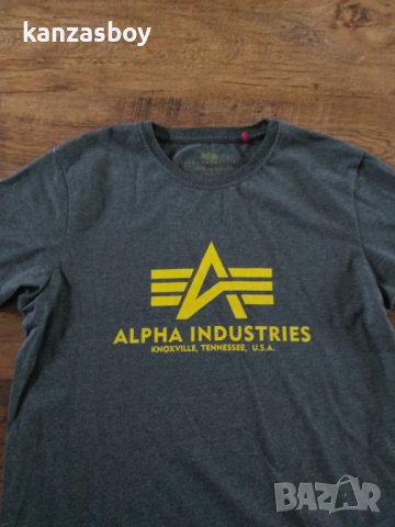 alpha industries - страхотна мъжка тениска , снимка 4 - Тениски - 41460011