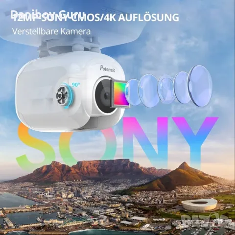 Дрон Potensic Dreamer Mini 4K GPS , снимка 2 - Дронове и аксесоари - 47472839