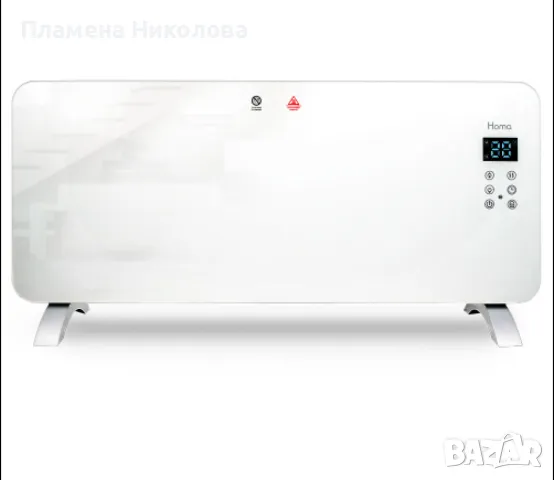 Конвектор, 2000W, стъклен панел, снимка 1