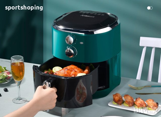 Фритюрник с горещ въздух Anton 363 5L, снимка 5 - Фритюрници - 40249750