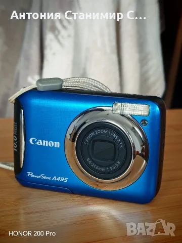 Canon powershot A495, снимка 2 - Фотоапарати - 56244608