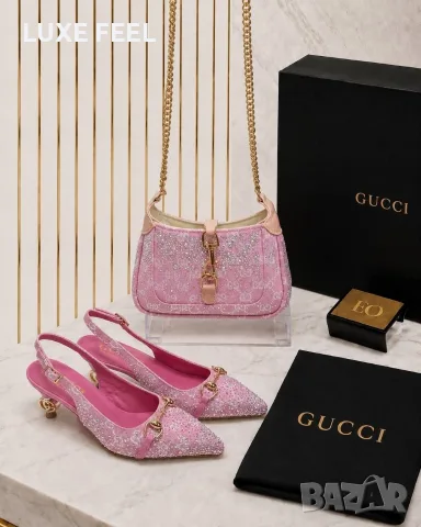 Gucci ⚜️Дамски Сандали , снимка 6 - Сандали - 55801364