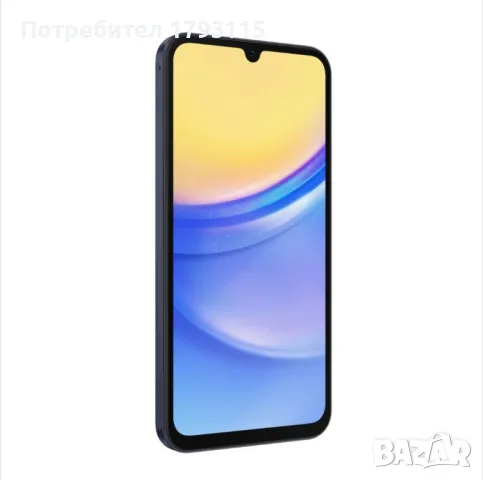 Смартфон Samsung Galaxy A15, Dual SIM, 4GB RAM, 128GB, 4G, Blue Black, снимка 3 - Samsung - 48407762