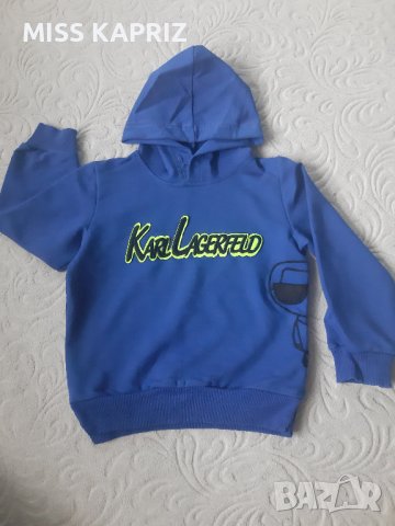 Худи-суичър  за момче 3-4г.KARL LAGERFELD , снимка 2 - Детски анцузи и суичери - 41372170