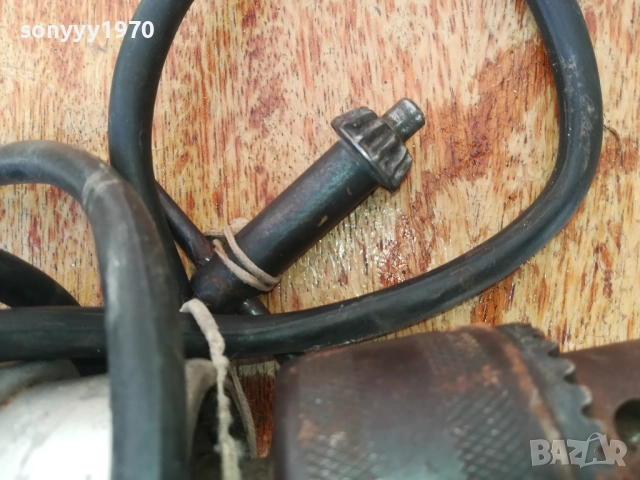 заявена-Елпром BZ16A Българска двускоростна бормашина(Дрелка) ОТ СОЦА 1110252045, снимка 17 - Бормашини - 52021836