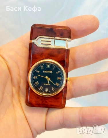 Газова Запалка с Часовник, снимка 2 - Запалки - 52541319