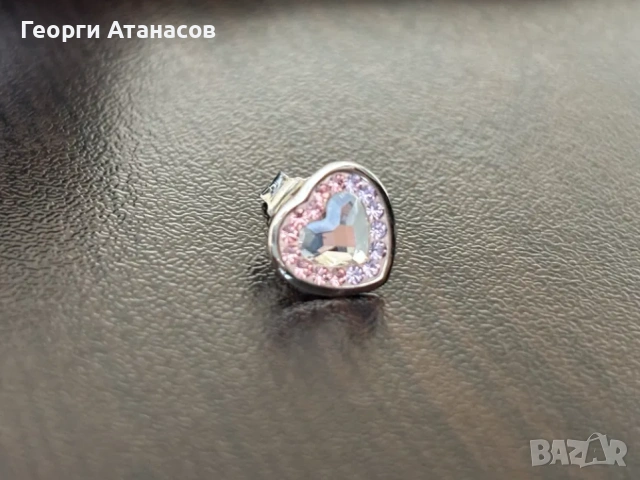 Сребърни обеци La Senja с кристали Swarovski