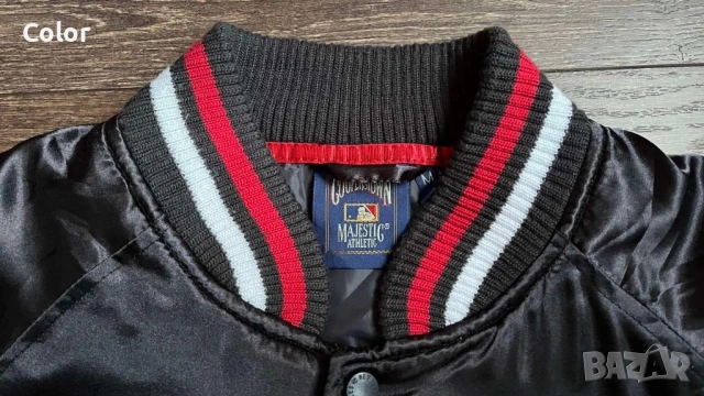 Сатенено бомбър яке NY Yankees, снимка 6 - Якета - 53338297